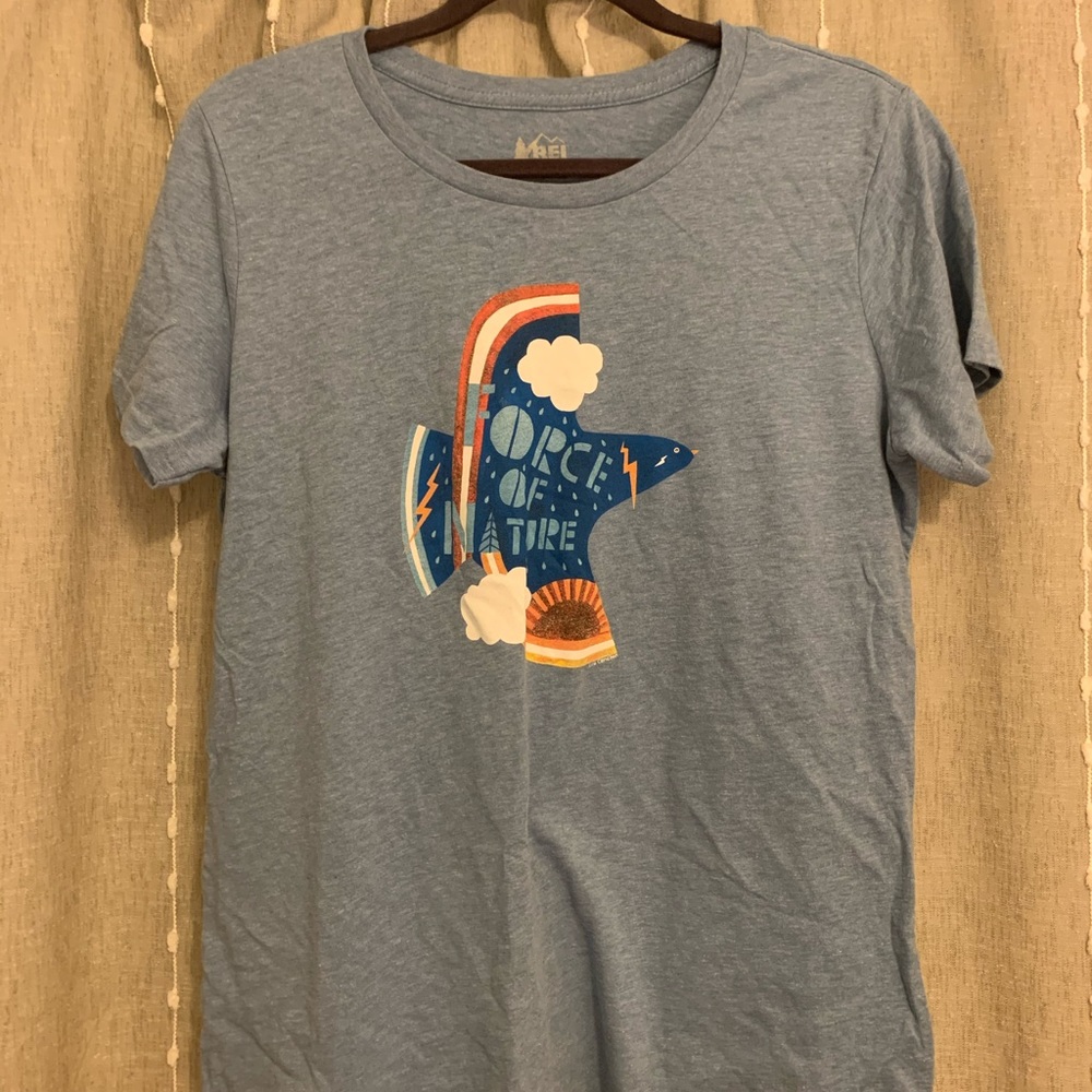 REI “force of nature” women’s T-shirt